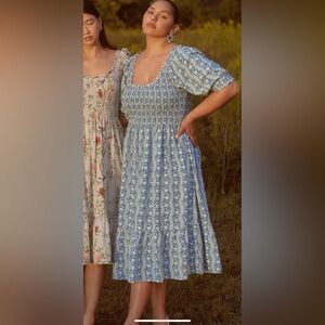 HILL HOUSE The Louisa Nap Midi Dress